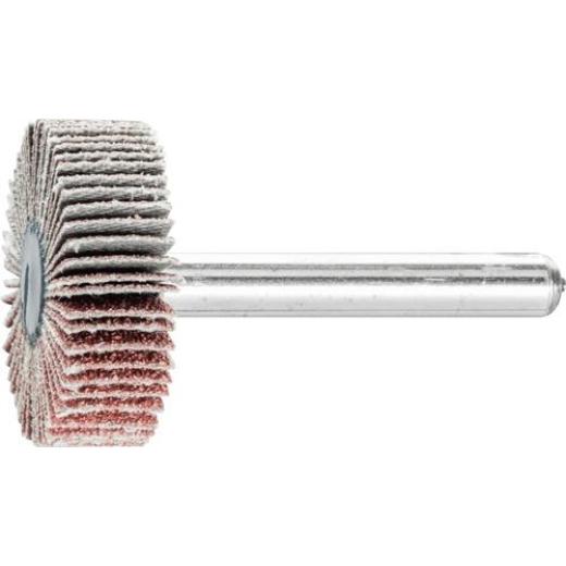 Fächerschleifer Ø30xH10mm K.80 Korund Schaft-D.6mm PFERD