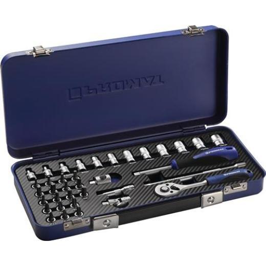 Steckschlüsselsatz 36-tlg.1/4 Zoll SW 4-14mm Z.20 6KT TECWERK