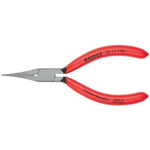 Justierzange L.135mm ger.flach,schmal Ku.-Überzug KNIPEX