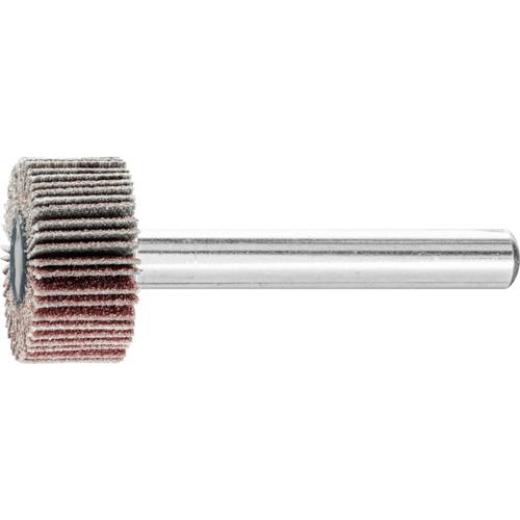 Fächerschleifer Ø20xH10mm K.120 Korund Schaft-D.6mm PFERD