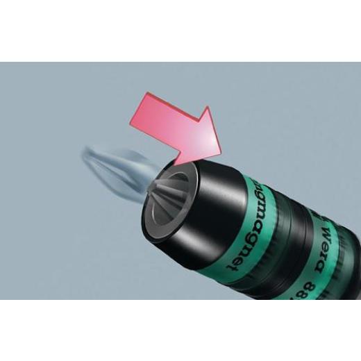 Bithalter 887/4 RR Rapidaptor 1/4 Zoll F 6,3 1/4 Zoll C 6,3+E 6,3 SWF