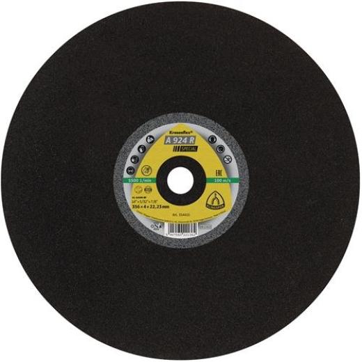 Trennscheibe A 924 R Special D356x4mm ger.STA Bohr.20mm KLINGSPOR | 10 Stück