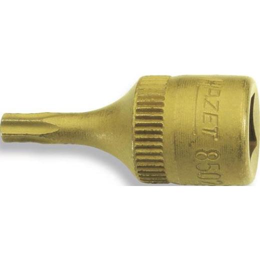 Steckschlüsseleinsatz 8502-T10 1/4 Zoll T10 L.28mm HAZET