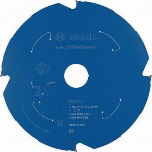 Kreissägeblatt AD 190mm Z4 TCG Bohr.30mm Schnitt-B.1,8mm HM BOSCH