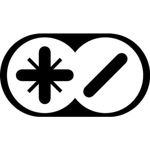 Wechselkl.SlimBit electric Plus/Minus Schlitz/PZD 2x75mm VDE isol.WIHA