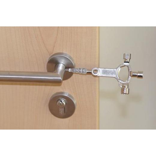 Bau-Schaltschrankschlüssel 13 Funktionen integr.Flaschenöffner TECWERK