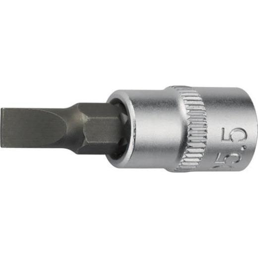 Steckschlüsseleinsatz 1/4 Zoll Schlitz 5,5mm L.32mm PROMAT
