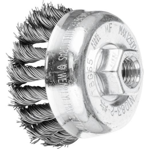 Topfbürste POS TBG ST D.65mm M14 Drahtstärke 0,5mm STA PFERD