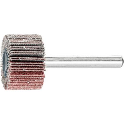 Fächerschleifer Ø25xH15mm K.120 Korund Schaft-D.6mm PFERD