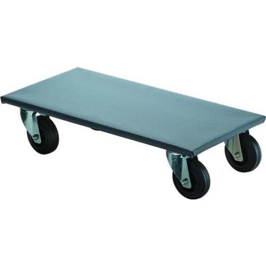 Transportroller D.100mm 250kg L600mm B350mm VG m.Rutschschutzbelag BS ROLLEN