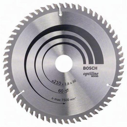 Kreissägeblatt PRO Wood AD 210mm Z.60 WZ Bohr.30mm Schnitt-B.2,8mm