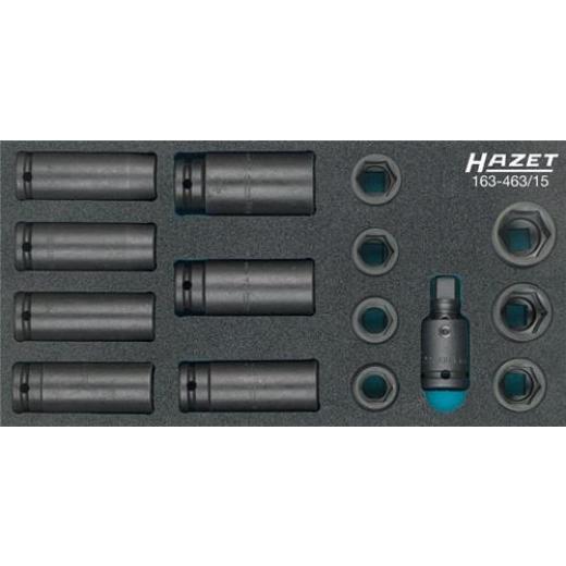 Werkzeugmodul 163-463/15 15-tlg.Anz.Werkzeuge:15 HAZET