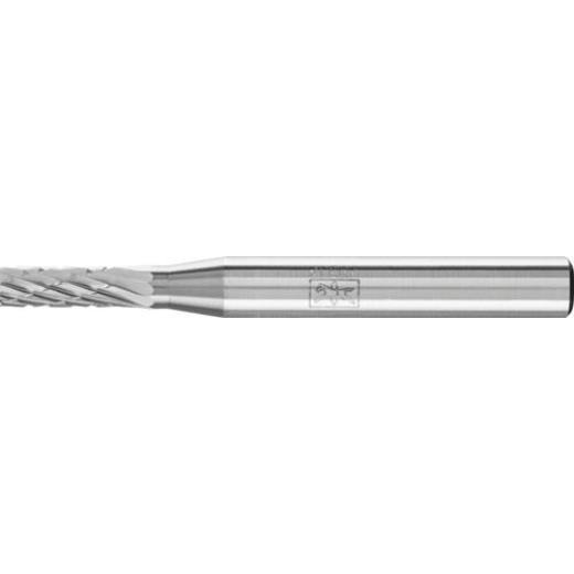 Frässtift ZYA Ø 4 mm Kopf-L.13 mm Schaft-Ø 6 mm HM Verz.3 PLUS PFERD