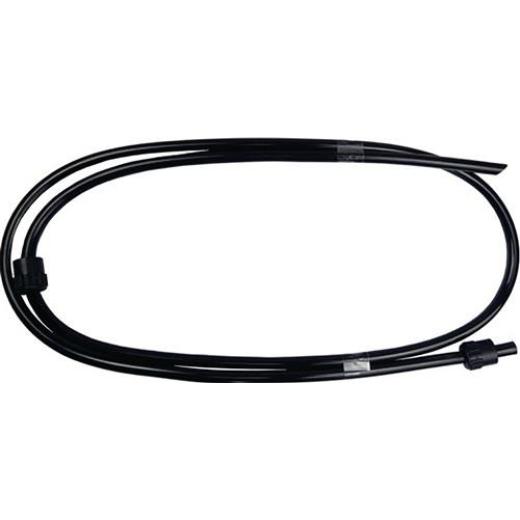 Ersatzschlauch Schlauchleitung (Kunststoff) schwarz GLORIA