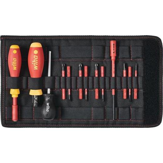 Drehmomentschraubendrehersatz 13-tlg.0,8-5 Nm Schlitz/PH/PZD/plusminus WIHA