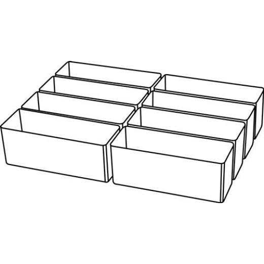 Einteilungset A 9-2 B39xT109xH47mm 8-tlg.