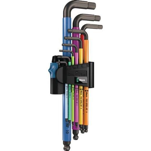 Sechskantwinkelschraubendrehersatz 950 SPKL/9 SM HF 9-tlg.SW 1,5-10mm