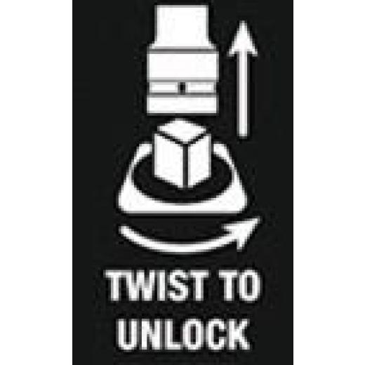 Steckschlüsselsatz Belt C 1 Zyklop 7-tlg.1/2 Zoll 10-19mm f.a6-KT.-Schr.WERA