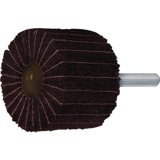 Fächerschleifer Ø40xH20mm K.150/AFINE Kombi Vlies/Korund Schaft-D.6mm TECWERK