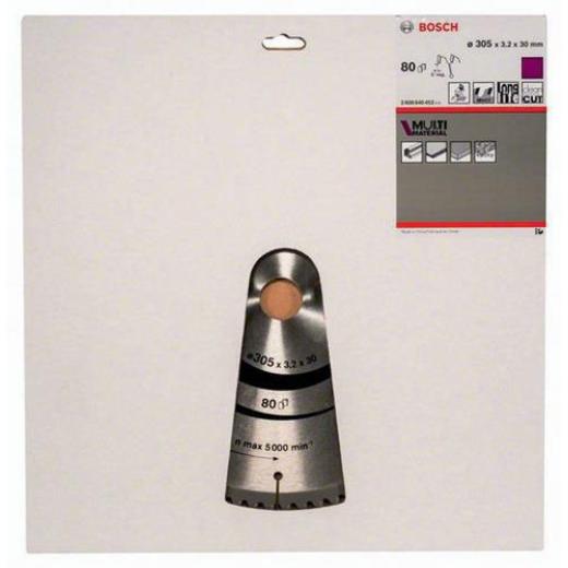 Kreissägeblatt AD 305mm Z.80 HLTCG Schnitt-B.3,2mm BOSCH