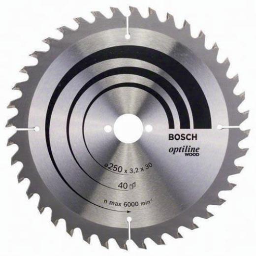 Kreissägeblatt PRO Wood AD 250mm Z.40 WZ Bohr.30mm Schnitt-B.3,2mm