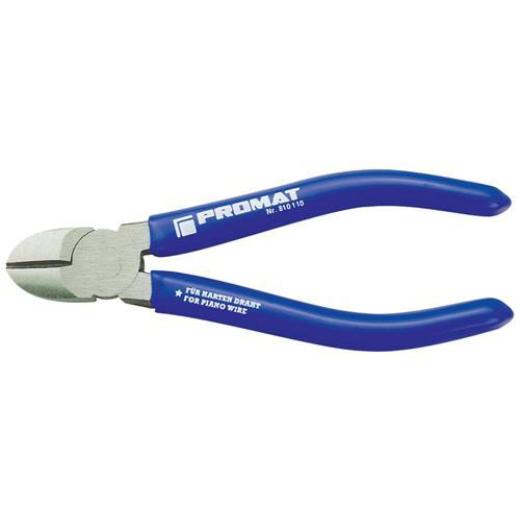 Seitenschneider L.140mm Kopf pol.Ku.-Überzug TECWERK