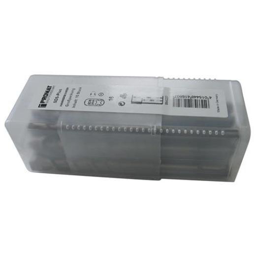 Hammerbohrer Großpackung - Ø 6 mm - Arbeits-L. 100 mm - Länge 160 mm SDS-plus | 10 Stück TECWERK