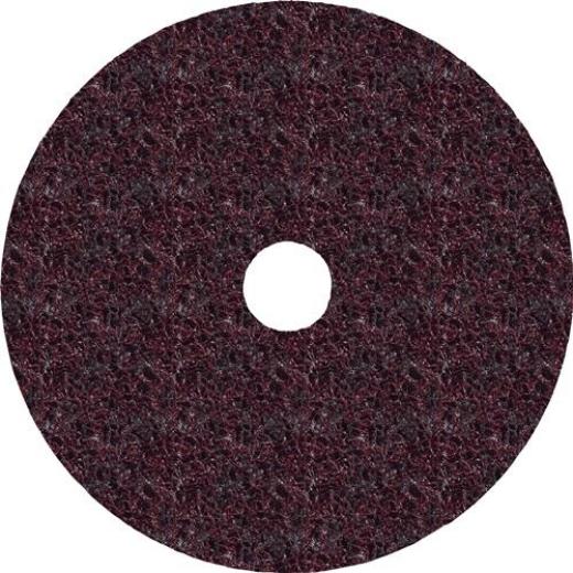 Schleifvliesscheibe SC-DH D.125mm medium rot m.Zentrierung 3M | 20 Stück