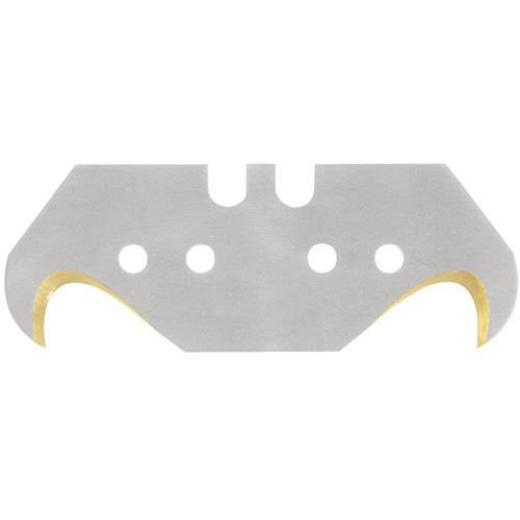 Hakenklinge L48,2xB18,7xS0,65mm Titan m.Lochung 10 St./Spender TECWERK