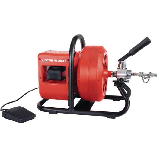 Akku-Rohrreinigungsmas. RODRUM VarioClean CAS f.Rohr-D.40-100mm 18 V 8 Ah 26,1kg