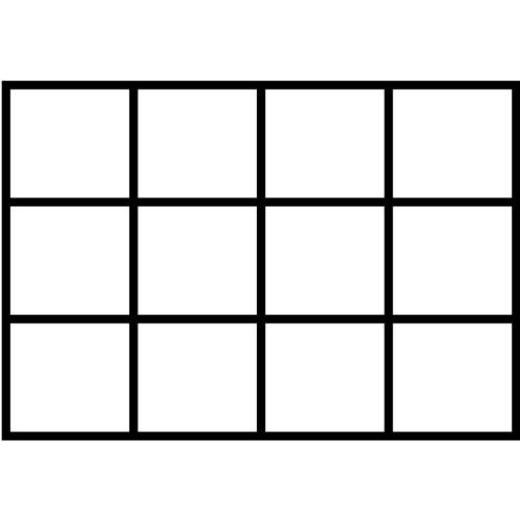 Sortimentskasten B175xT143xH32mm 12 Fächer transp.dunkelblau RAACO