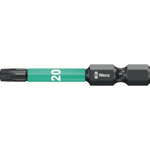 Bit IMPAKTOR DC T20 | Länge 50 mm | 1/4 Zoll E6,3 Impaktor,DC Box m.5 Bits WERA