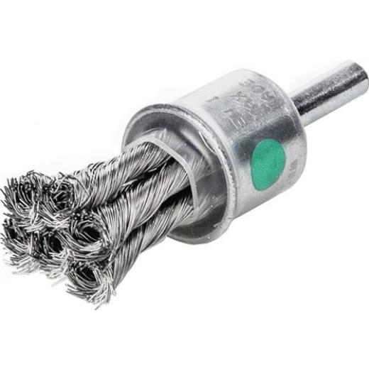 Pinselbürste D.22mm Drahtstärke 0,35mm VA LESSMANN