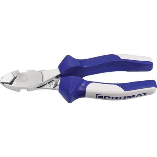 Kraftseitenschneider L.180mm verchr.Mehrkomp.-Hüllen TECWERK