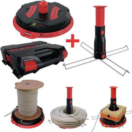 Kabelabroller XB300 D.300 mm,m.Multifunktionsdorn Trgf.300kg RUNPOTEC