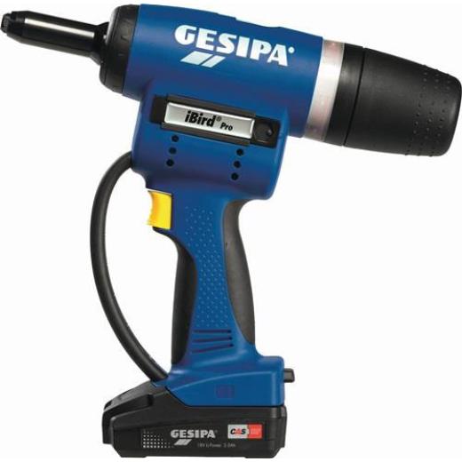 Akkublindnietsetzgerät iBird® Pro 8-teilig 20000N L-Boxx GESIPA