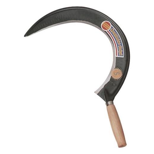 Steyrische Sichel L.450mm halbgeschmiedet,m.Schneidenschutz geschl.ESW