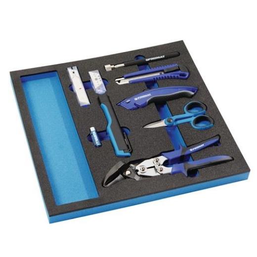 Werkzeugmodul 12-tlg.2/3-Modul Werkstattzubehör TECWERK