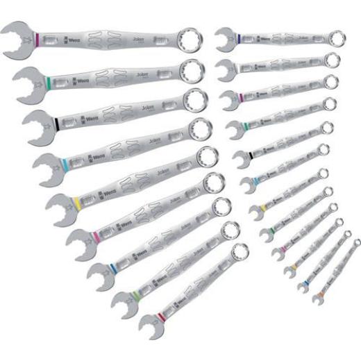 Ringmaulschlüsselsatz 6003 Joker 22-tlg.SW 5,5-32mm ger.leg.WS WERA
