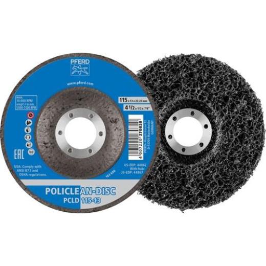 Grobreinigungsscheibe POLICLEAN Ø115x13mm Bohr.22,23mm PFERD