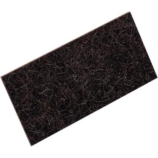 Hartfilzauflage L280xB140xS10mm schwarz KRONEN-HANSA