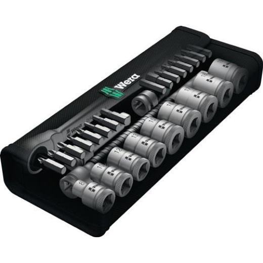 Steckschlüsselsatz Zyklop Metal 29-tlg.3/8 Zoll SW 8-19mm Z.72 6KT WERA