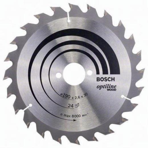Kreissägeblatt PRO Wood AD 190mm Z.24 WZ Bohr.30mm Schnitt-B.2,6mm