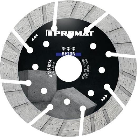 Diamanttrennscheibe BETON PRO D.350mm Bohr.25,4mm Seg.-H.15mm Seg.-S.3,4mm