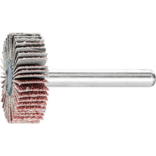 Fächerschleifer Ø30xH10mm K.60 Korund Schaft-D.6mm PFERD