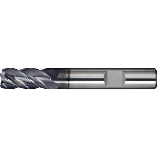 Schaftfräser DIN 6527L INOX HPC Ø 4 mm VHM TiAlN HB Z.4 lang PROMAT
