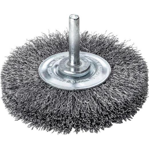 Rundbürste D.80mm Drahtstärke 0,3mm STA 19mm 15000min-¹