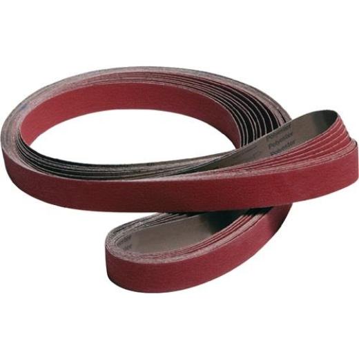 Schleifband L.2000mm B.75mm K.40 f.INOX Keramikkorn PROMAT | 5 Stück