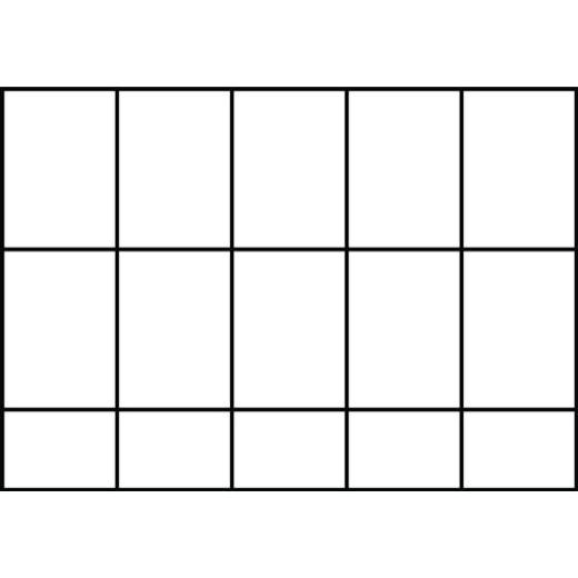 Sortimentskasten Carry Lite B415xT330xH80mm 15 Fächer blau RAACO