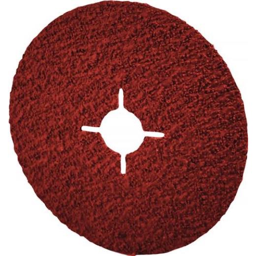 Fiberscheibe CER TopSize D.125mm K.120 Superegierungen,VA,Alu.VSM | 50 Stück